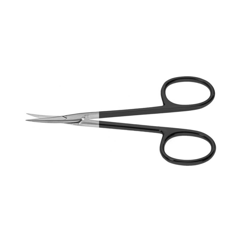 Devine Serrated Supercut Scissors, 4-1.4 in (10.5cm), Curved